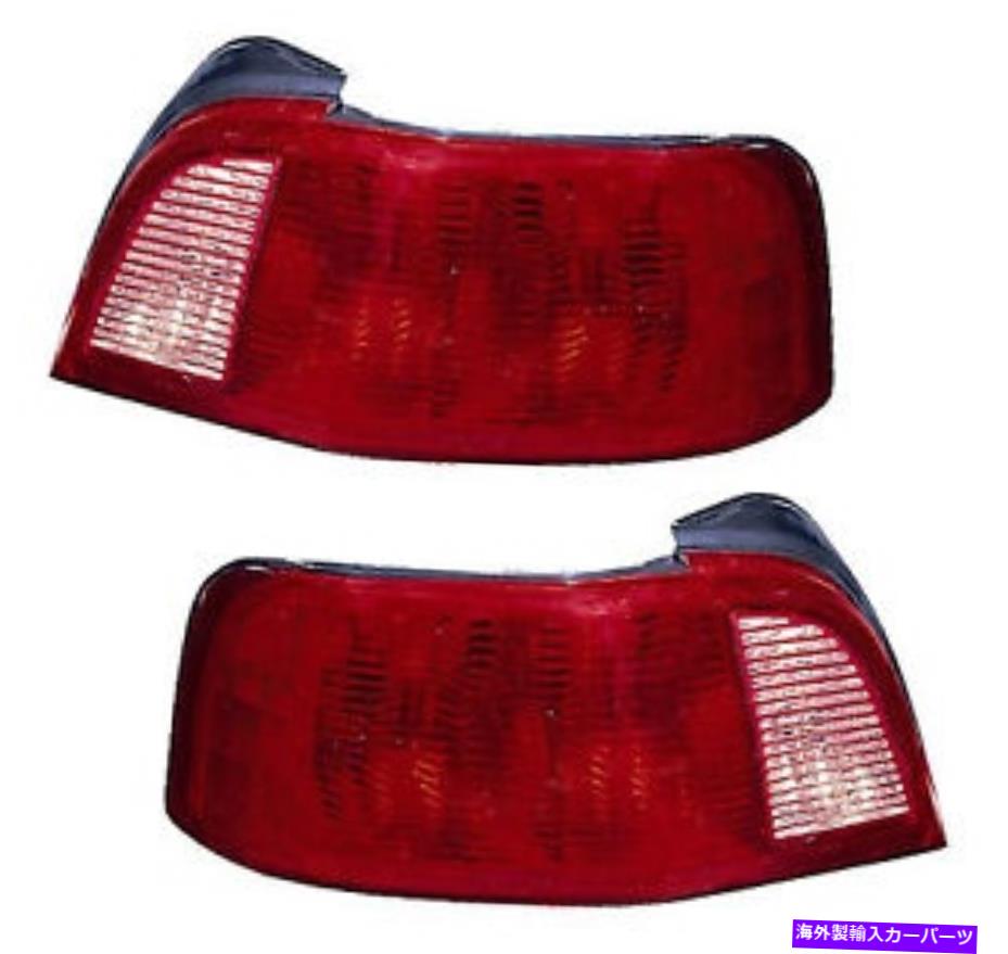 USテールライト 2002年2003年三菱Galantテールライトペアセット For 2002 2003 Mitsubishi Galant Tail lights Pair Set【並行輸入品】