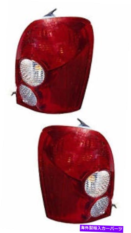 USテールライト 2002年2003年マ??ツダのタラスの隠蔽テールライトペアセット For 2002 2003 Mazda Protege Hatchback Tail lights Pair Set【並行輸入品】｜Us Custom Parts Shop USDM