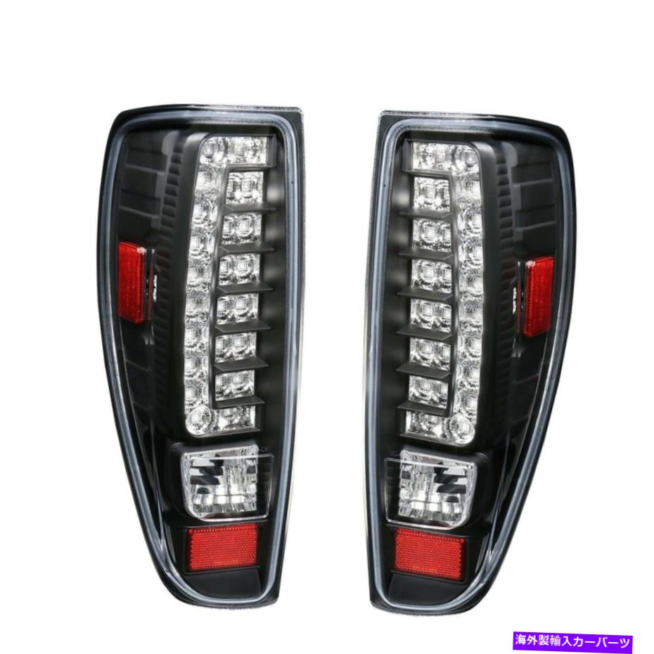 USテールライト フィット04-12シボレーコロラド/キャニオンLEDテールライトブラックハウジング/クリアレンズ Fit 04-12 Chevy Colorado/Canyon Led Tail Lights Black Housing / Clear Lens【並行輸入品】