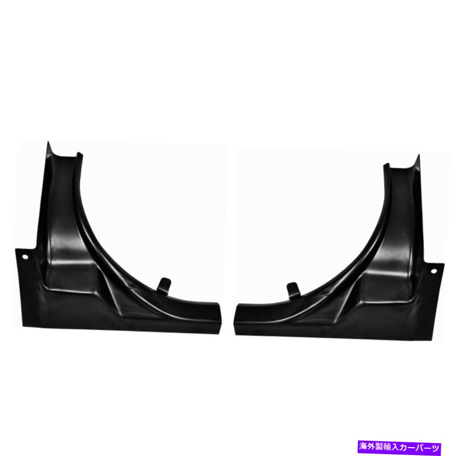 USテールライト 1967 1968 Mercury Cougarリアテールライトコーナーパネルペア左右 1967 1968 Mercury Cougar Rear Tail Light Corner Panel Pair Right & Left Side【並行輸入品】