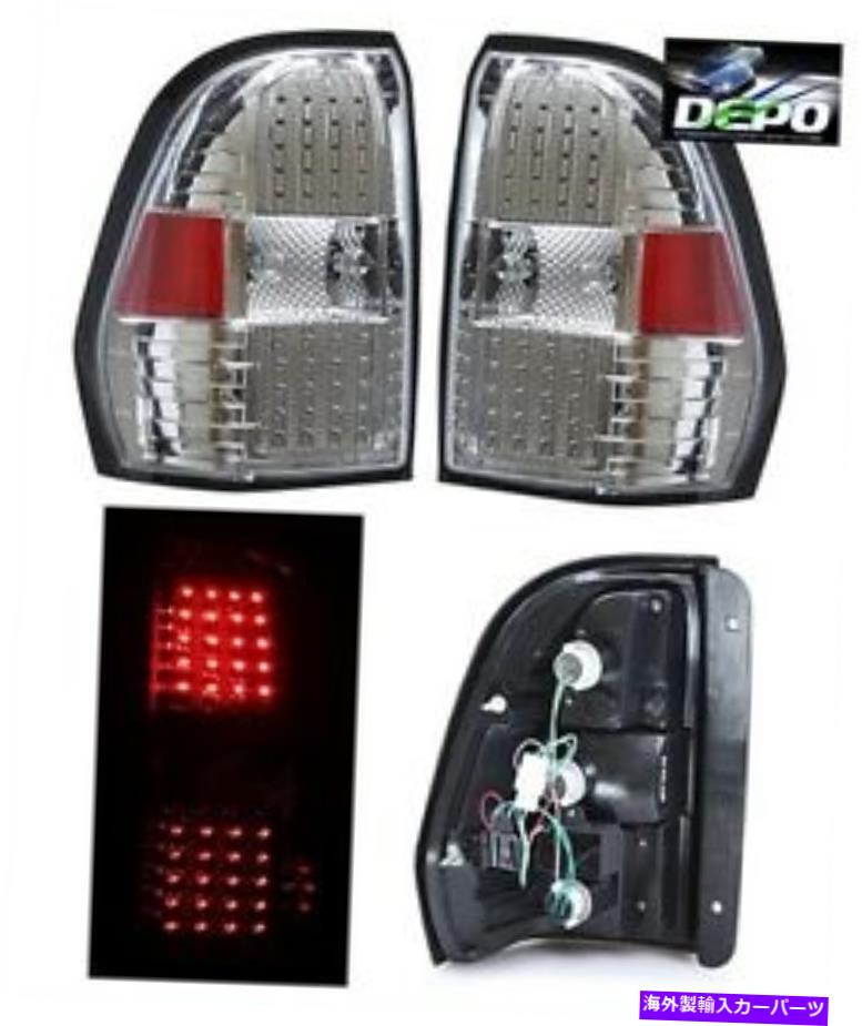 USテールライト フィット02-08トレイルブレザーLEDテールライトデポペア03 04 05 fit 02-08 Trail Blazer LED Tail Lights DEPO PAIR 03 04 05【並行輸入品】｜Us Custom Parts Shop USDM 43,346円