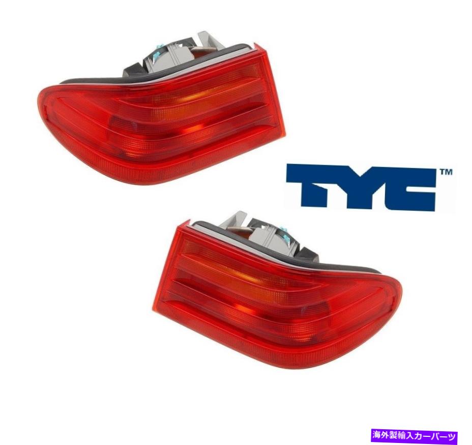 USテールライト メルセデスのための右側のサイドセットペアの左右サイドセットペア Taillight Brake Light Lamp Left Right Side Set Pair for Mercedes 96-99 E-Class【並行輸入品】