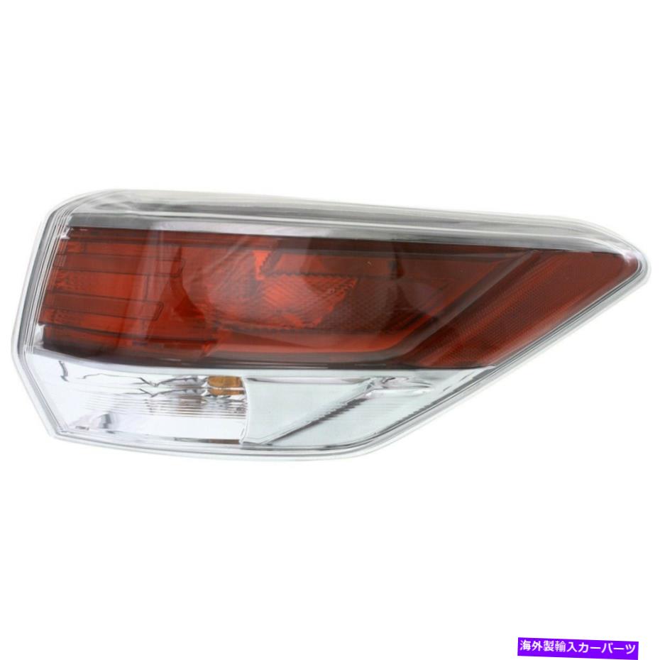 USテールライト テールライトランプ右側Passenger RHから2805120C 815500E100の外側 Tail Light Lamp Right Hand Side Outside Passenger RH TO2805120C 815500E100【並行輸入品】