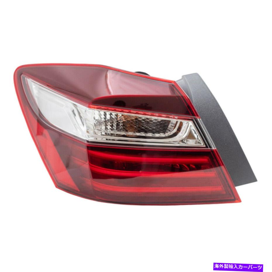 USテールライト テールライトは16~17ホンダアコードセダンドライバーの四半期マウント33550T2AA21 Tail Light fits 16-17 Honda Accord Sedan Drivers Quarter Mounted 33550T2AA21【並行輸入品】