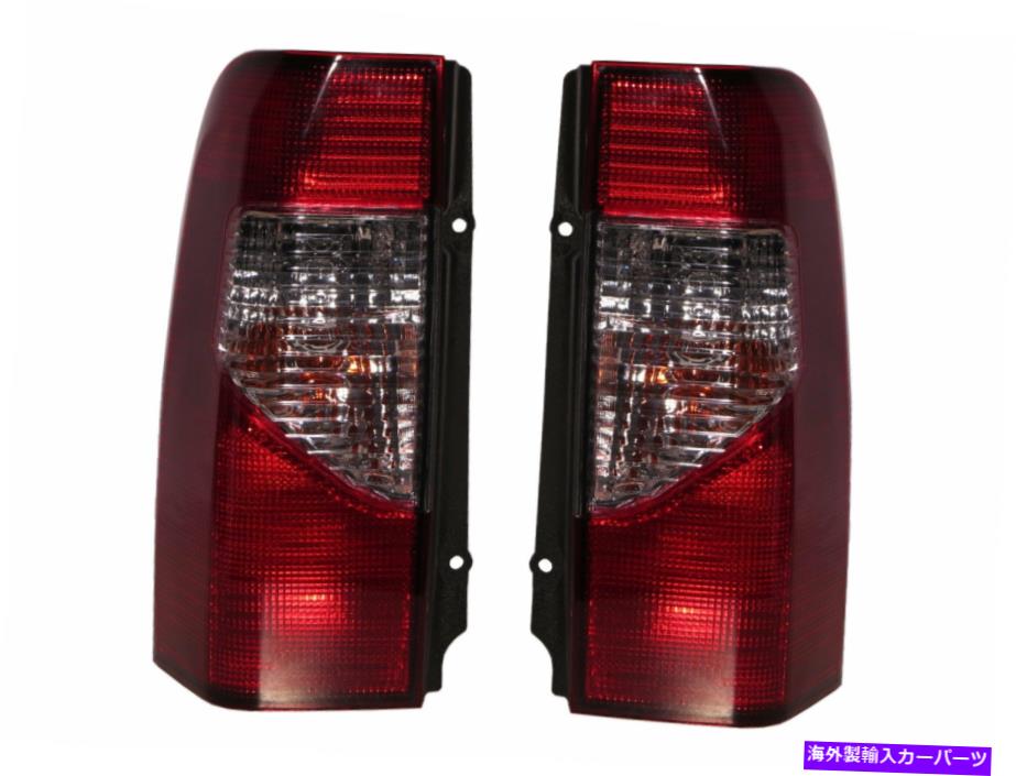 USテールライト Xterra WD22 MK1 2002-2004 SUV 5Dクリアテールリアライト赤/クリア Xterra WD22 MK1 2002-2004 SUV 5D Clear Tail Rear Light Red/Clear for NISSAN【並行輸入品】