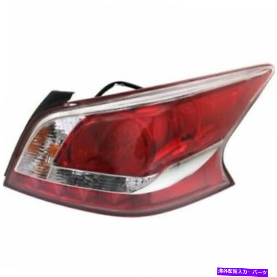USテールライト Altima 13、Capa旅客サイドテールライト、クリアレンズ For Altima 13, CAPA Passenger Side Tail Light, Clear Lens【並行輸入品】