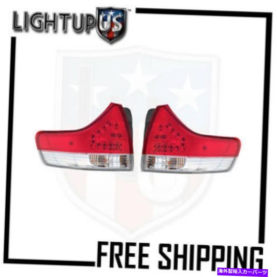 USテールライト 11-14トヨタシエナテールライト/ランプペア（左右セット） Fits 11-14 TOYOTA SIENNA TAIL LIGHT/LAMP Pair (Left and Right Set)【並行輸入品】