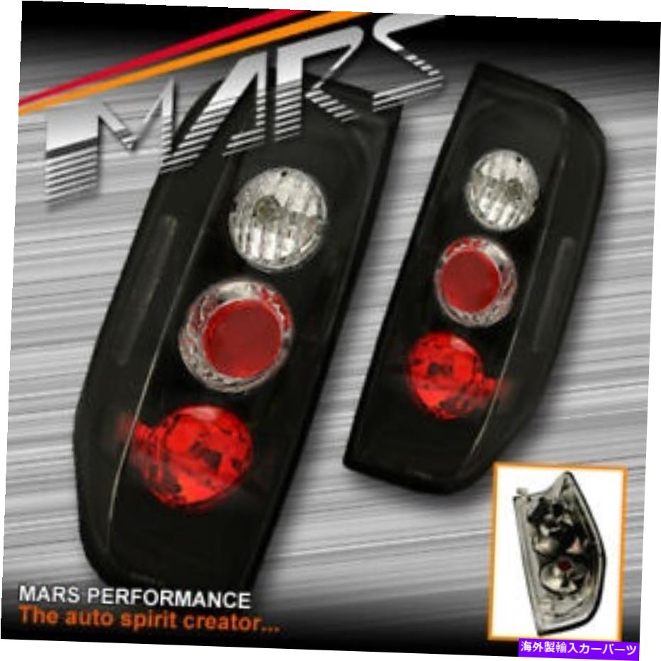 USテールライト Nissan Navara Frontier D40 Pick Up Ute 2005-2014のためのブラックアルテッツァテールライト Black Altezza Tail Lights for Nissan NAVARA FRONTIER D40 Pick up Ute 2005-2014【並行輸入品】