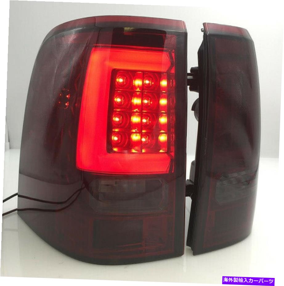 USテールライト 赤い煙レンズホワイトチューブバーLEDテールライトランプは02 03 04 04 05フォードエクスプローラ Red Smoke Lens White Tube Bar LED Tail Lights Lamp For 02 03 04 05 Ford Explorer【並行輸入品】