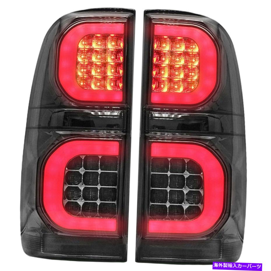 USテールライト HILUX 2.5G 3.0G 2011-14＃02のための12V LEDライトスモークリアテールライトランプ 12V LED Light Smoke Rear Tail Light Lamp For Hilux 2.5G 3.0G 2011-14 #02【並行輸入品】｜Us Custom Parts Shop USDM
