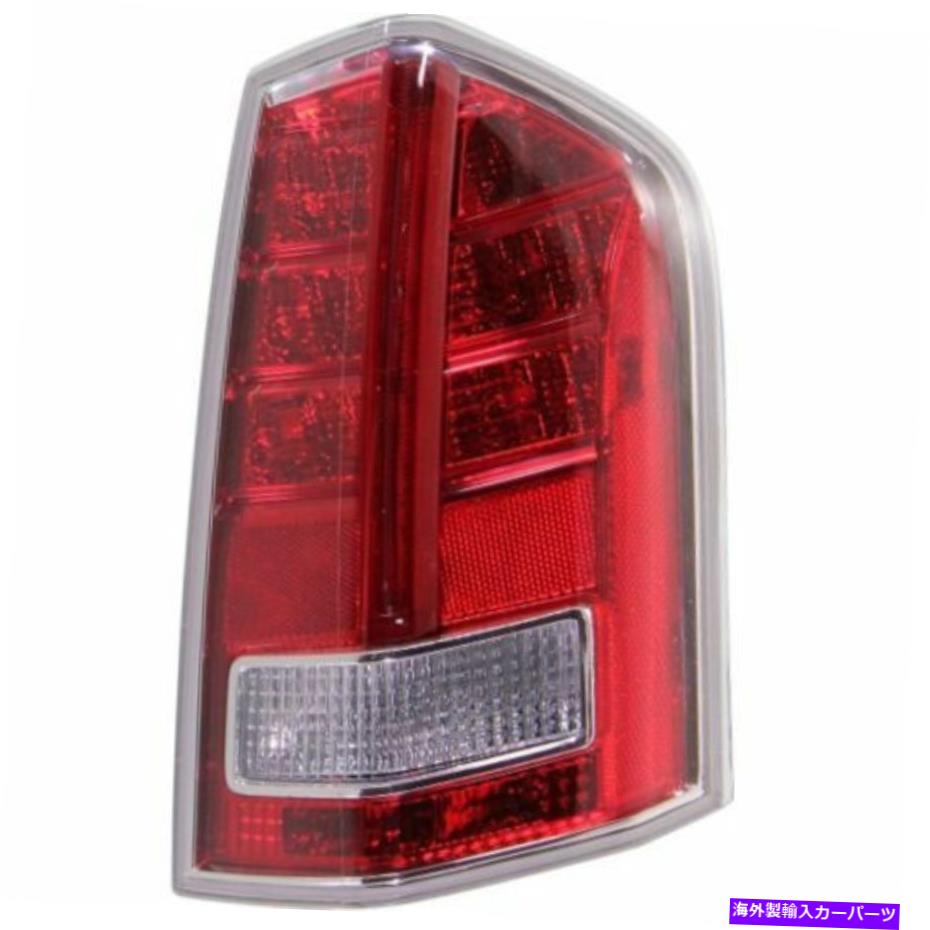 USテールライト Chrysler 300 11-12、助手席側テールライト、クリア、レンズレンズ For Chrysler 300 11-12, Passenger Side Tail Light, Clear and Red Lens【並行輸入品】