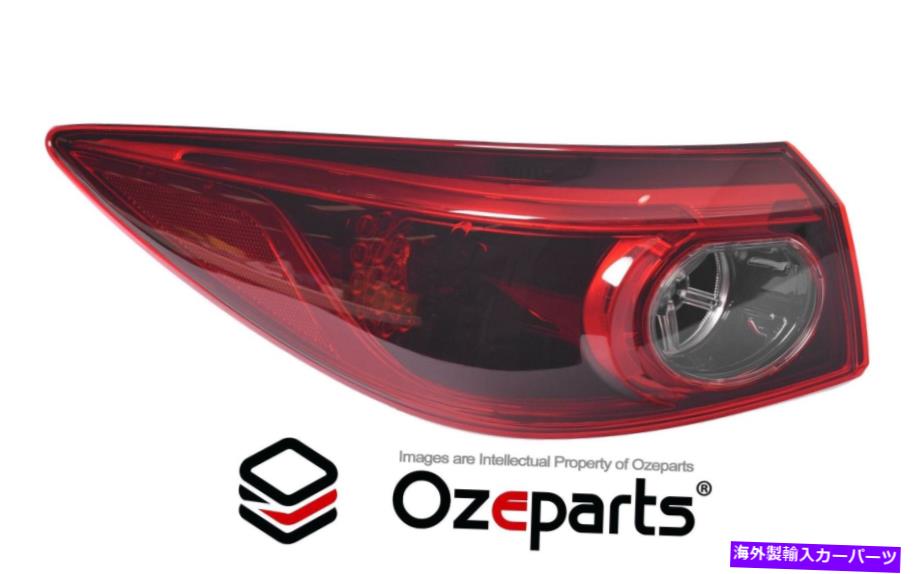 USテールライト マツダ3 BM BNセダン2013~2019のためのLH左手の照明後部ランプLED LH Left Hand Tail Light Rear Lamp LED For Mazda 3 BM BN Sedan 2013~2019【並行輸入品】