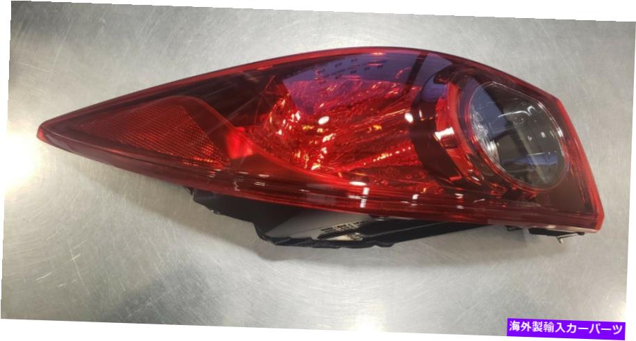 USテールライト 新純正OEM 2015-2018マツダ3リアテールライトアセンブリ（L）BHN1-51-160B New Genuine OEM 2015-2018 Mazda 3 Rear Tail Light Assembly (L) BHN1-51-160B【並行輸入品】
