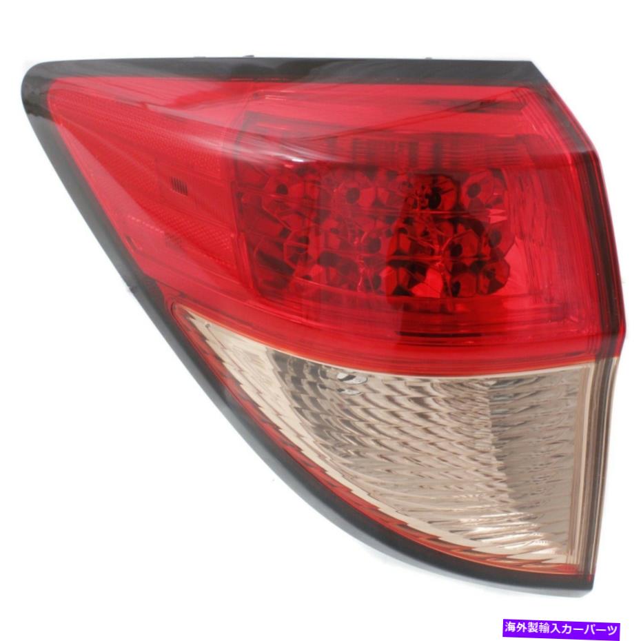 USテールライト 2016-2018ホンダHR-Vドライバサイドアウターカーバのテールライト Tail Light For 2016-2018 Honda HR-V Driver Side Outer CAPA【並行輸入品】