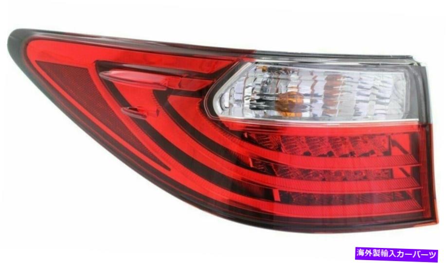 USテールライト Lexus ES350 ES300H 2013-2015左ドライバーTaillightテールライトリアランプ FITS LEXUS ES350 ES300h 2013-2015 LEFT DRIVER TAILLIGHT TAIL LIGHT REAR LAMP【並行輸入品】|Us Custom Parts Shop USDM