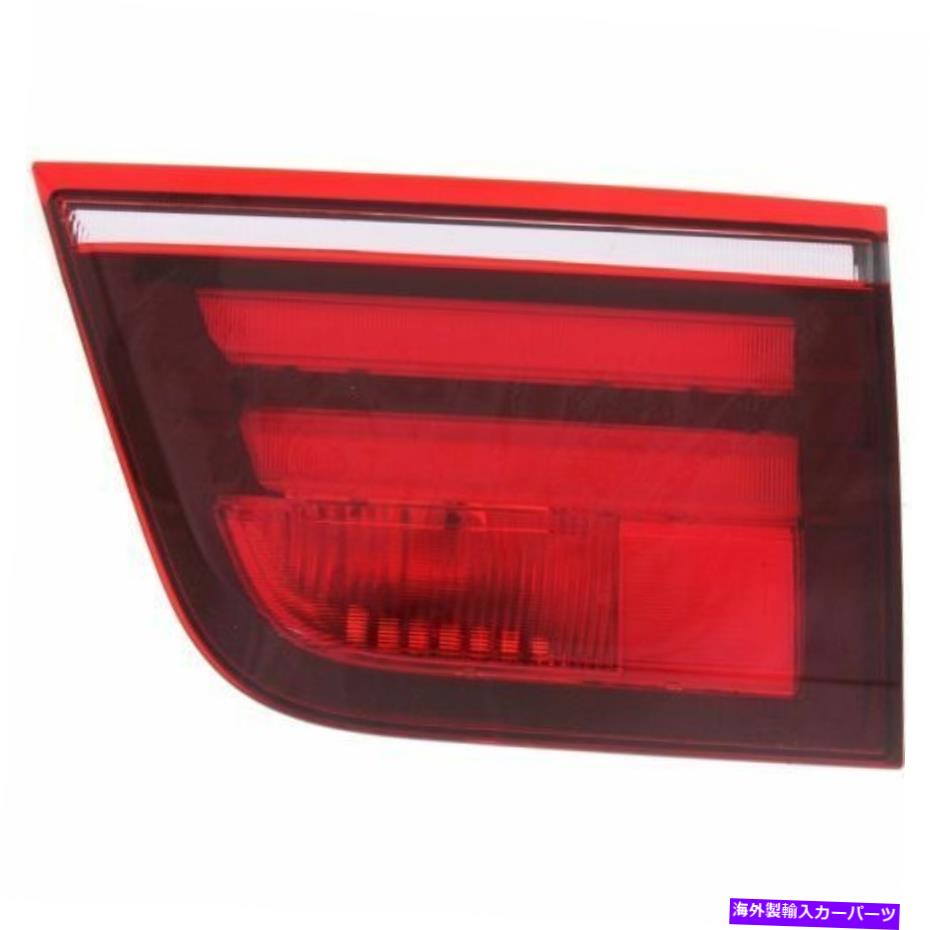 USテールライト BMW X 5 11-13、助手席側、内側のテールライト、クリア、レンズ For BMW X5 11-13, Passenger Side, Inner Tail Light, Clear and Red Lens【並行輸入品】