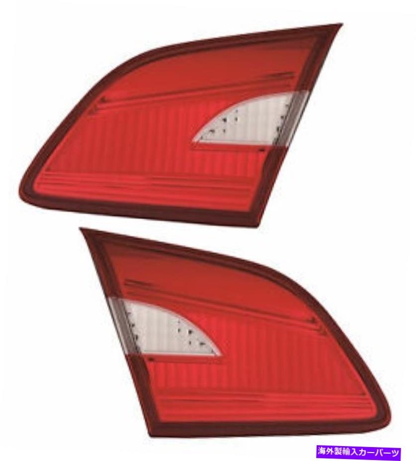 USテールライト 2016年2017年日産セントラインナーバックアップリバーステールライトペアセット For 2016 2017 Nissan Sentra Inner Back up reverse tail lights Pair Set【並行輸入品】