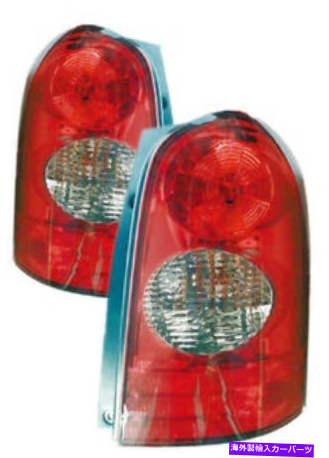 USテールライト 2002年2003年マ??ツダMPVテールライトペアセット For 2002 2003 Mazda Mpv Tail lights Pair Set【並行輸入品】