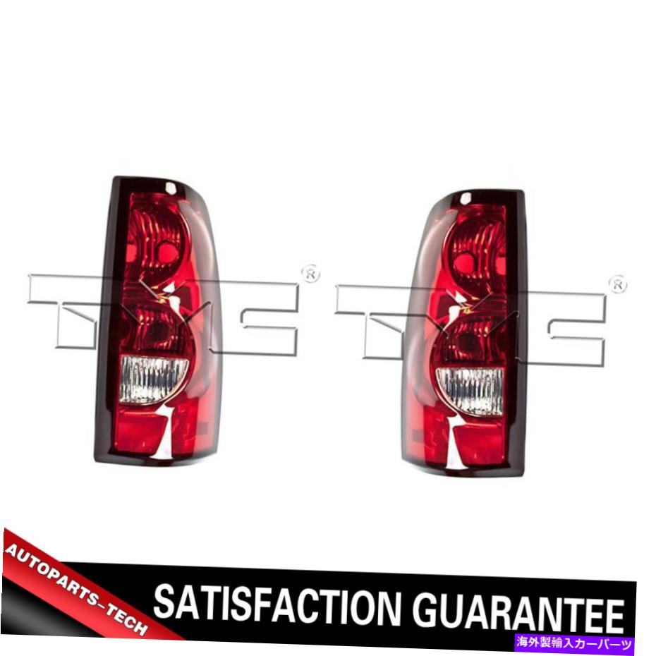 USテールライト Tyc Tail Light Lump Assy Silverado 1500用の左右2ピース（ハイブリッド; SRW）2004-2006 TYC Tail Light Lamp ASSY Left&Right 2PCS For Silverado 1500(Hybrid;SRW)2004-2006【並行輸入品】