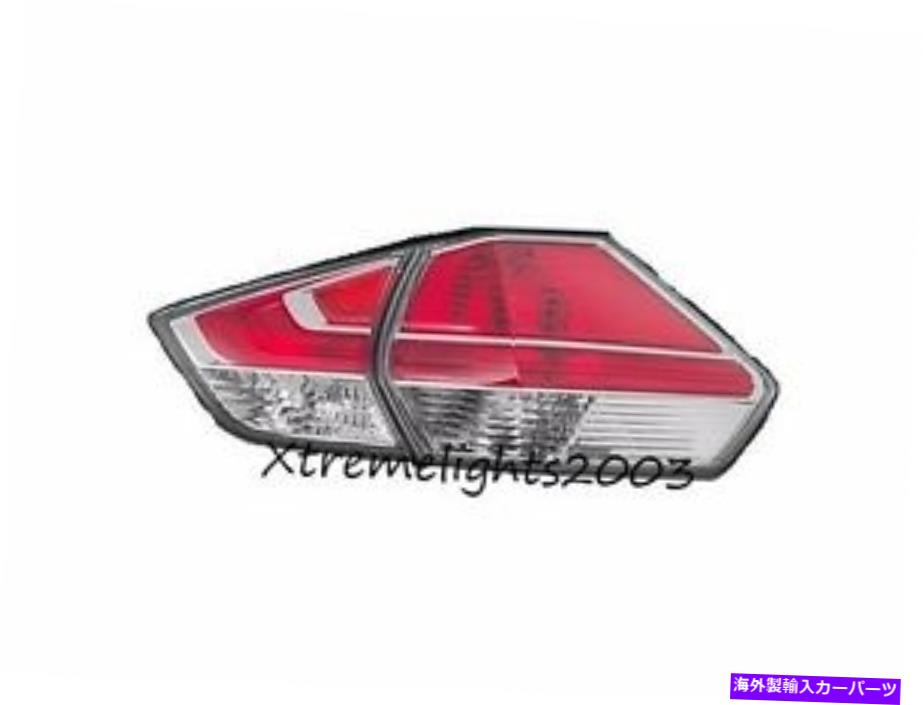 USテールライト 日産ローグ2014-2016右インナーアウターテールライトリアランプテールライト FITS FOR NISSAN ROGUE 2014-2016 RIGHT INNER OUTER TAIL LIGHT REAR LAMP TAILLIGHT【並行輸入品】