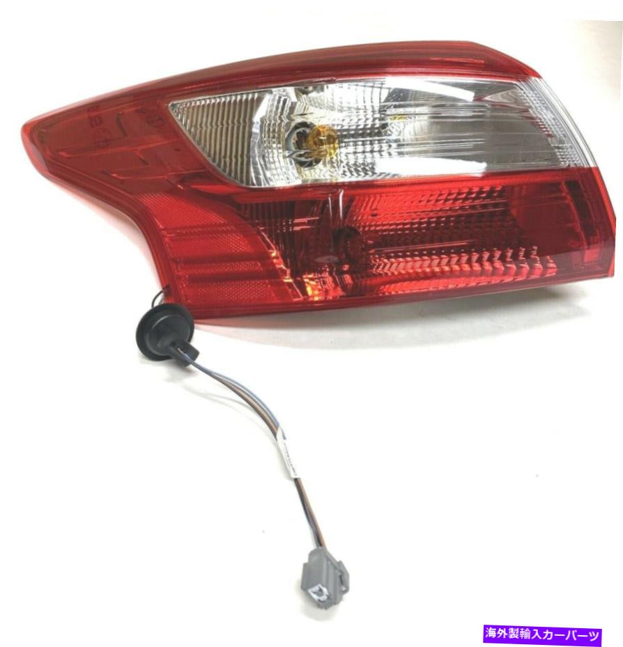 USテールライト 新しいOEMフォーカスフォーカステールライトドライバーサイド2012-2014純正DM5Z-13405-ECP New OEM Ford Focus Tail Light Driver Side 2012-2014 GENUINE DM5Z-13405-ECP【並行輸入品】