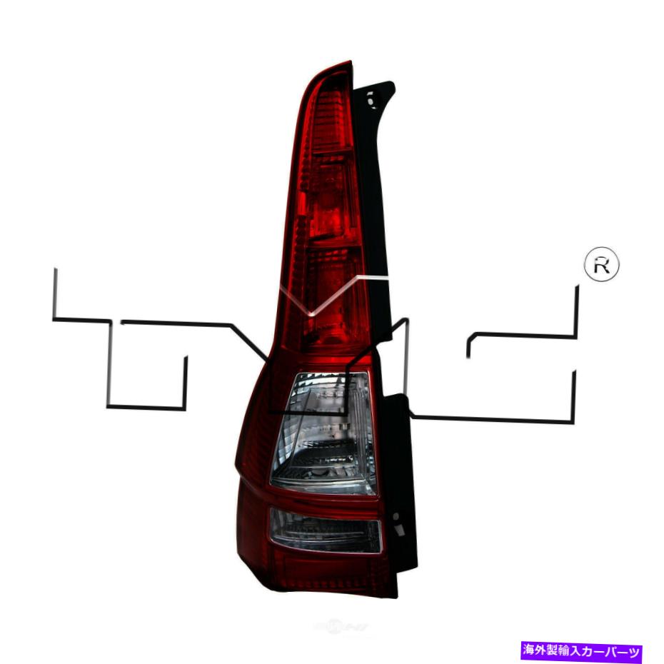 USテールライト テールライトアセンブリ - 通常の左TYC 11-6312-01フィット07-11ホンダCR-V Tail Light Assembly-Regular Left TYC 11-6312-01 fits 07-11 Honda CR-V【並行輸入品】