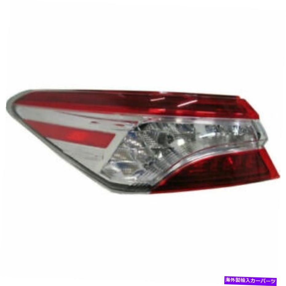 USテールライト 2018年2019年TYカムリXLEモデルテールライト左の運転手側 2018 2019 Fits For TY Camry XLE Model Tail Light Left Driver Side【並行輸入品】