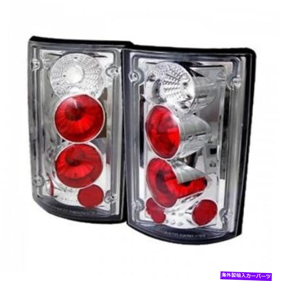 USテールライト 2000-06フォードエクスカーションスパイダークロムユーロスタイルのテールライト。 2000-06 FORD EXCURSION SPYDER CHROME EURO STYLE TAIL LIGHTS.【並行輸入品】