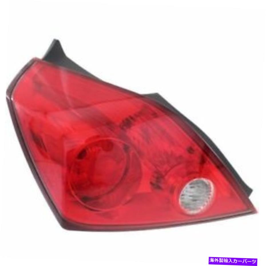 USテールライト Altima 08-13、Capaドライバ側テールライト、クリア、レンズ For Altima 08-13, CAPA Driver Side Tail Light, Clear and Red Lens【並行輸入品】|Us Custom Parts Shop USDM