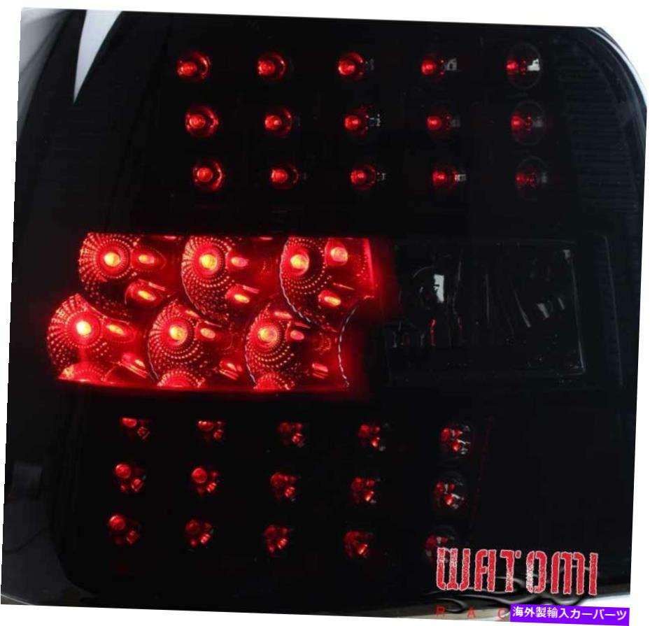 USテールライト 99-04 VWゴルフIV LEDテールブレーキライトランプブラックハウジングスモークレンズ00 01 02 03 99-04 VW GOLF IV LED TAIL BRAKE LIGHTS LAMP BLACK HOUSING SMOKE LENS 00 01 02 03【並行輸入品】｜Us Custom Parts Shop USDM
