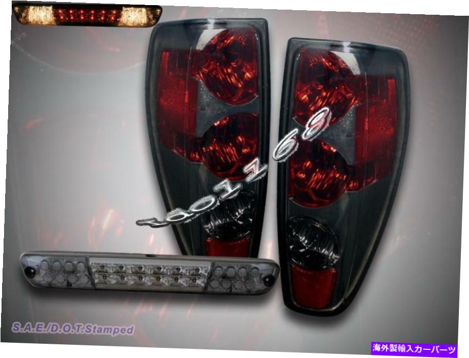 USテールライト 04-10 Chevy Colorado / GMCキャニオンテールライトスモーク+ 04-08 LEDブレーキライトコーム 04-10 CHEVY COLORADO / GMC CANYON TAIL LIGHTS SMOKE+ 04-08 LED BRAKE LIGHT Comb【並行輸入品】|Us Custom Parts Shop USDM