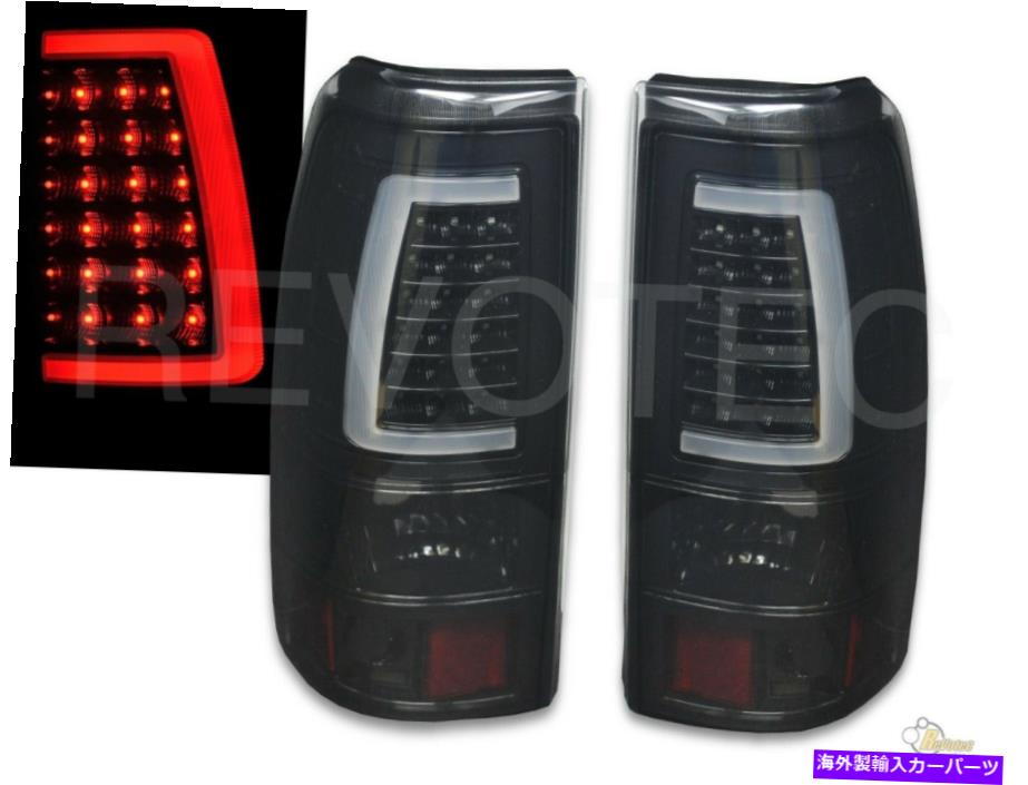 USテールライト 99-02 Chevy Silverado GMC Sierra 1500 2500ピックアップブラックスモークLEDテールライト 99-02 Chevy Silverado GMC Sierra 1500 2500 Pickup Black Smoke LED Tail Lights【並行輸入品】｜Us Custom Parts Shop USDM