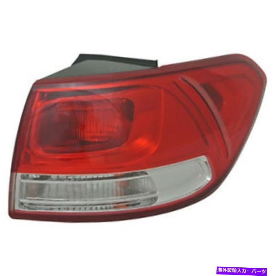 USテールライト 16-18フィットKia Sorento右助手席側外部電球タイプテールライトNSF 16-18 Fits Kia Sorento Right Passenger Side Outer Bulb Type Tail Light NSF【並行輸入品】
