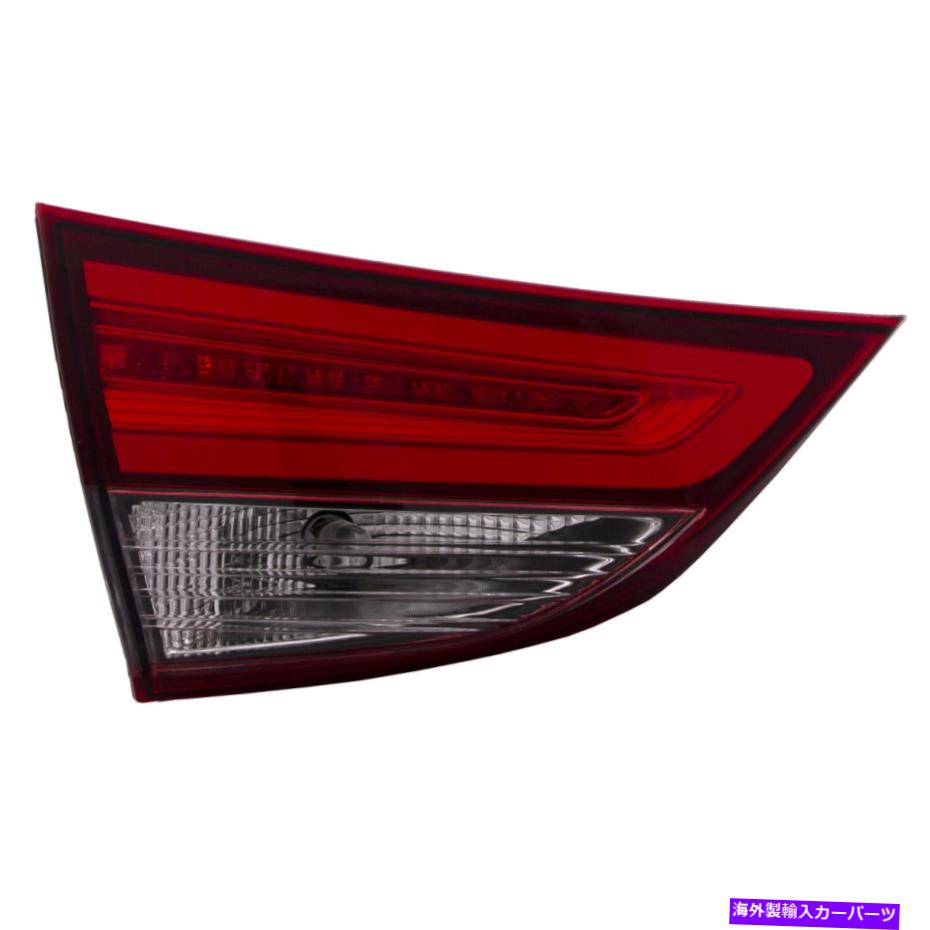 USテールライト テールライトの内部トランクライトLEDの運転手は左フィット2014-2016 Hyundai Elantra 4DR Tail Light Inner Trunk Light LED Driver Left Fits 2014-2016 Hyundai Elantra 4Dr【並行輸入品】 42,479円