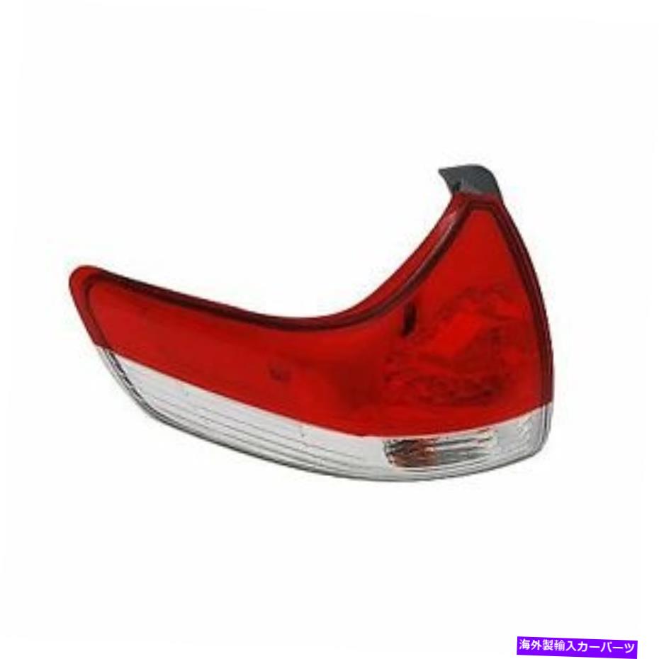 USテールライト 11-14 Sienna（ドライバ側アウター）TO2804107C用の交換用テールライトアセンブリ Replacement Tail Light Assembly for 11-14 Sienna (Driver Side Outer) TO2804107C【並行輸入品】