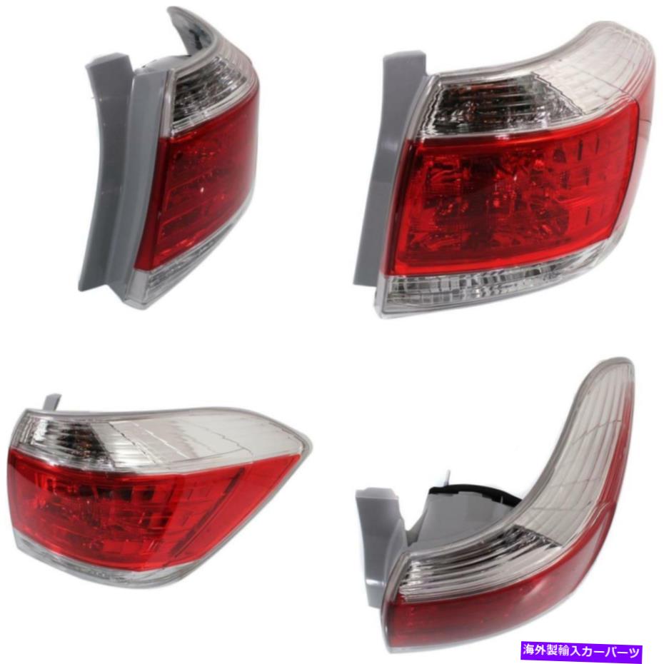 USテールライト TO2801185Cテールライト11-12トヨタハイランダーカーパ旅客サイド TO2801185C Tail Light for 11-12 Toyota Highlander CAPA Passenger Side【並行輸入品】