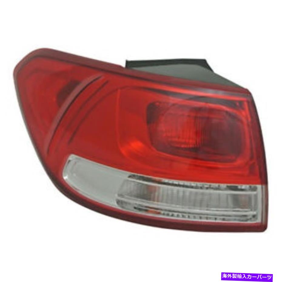 USテールライト 16-18 Fits Kia Sorento左運転側外側電球タイプテールライトNSF認証 16-18 Fits Kia Sorento Left Driver Side Outer Bulb Type Tail Light NSF Certified【並行輸入品】