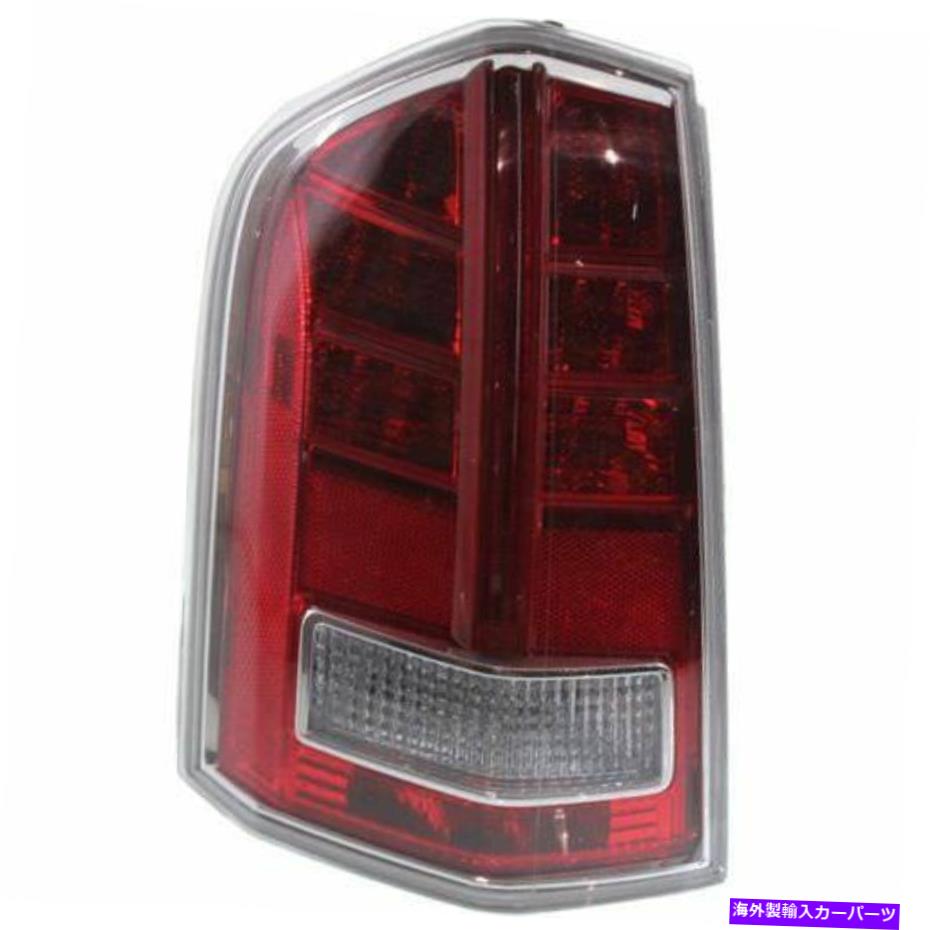 USテールライト Chrysler 300 11-12、ドライバーサイドテールライト、クリア、レンズレンズ For Chrysler 300 11-12, Driver Side Tail Light, Clear and Red Lens【並行輸入品】