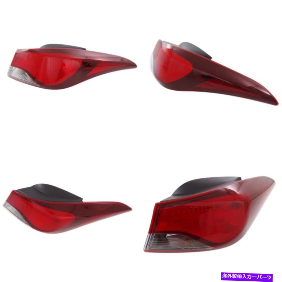 USテールライト HY2805131Cテールライト14-16 Hyundai Elantra Capa Passenter Side、アウター HY2805131C Tail Light for 14-16 Hyundai Elantra CAPA Passenger Side, Outer【並行輸入品】｜Us Custom Parts Shop USDM