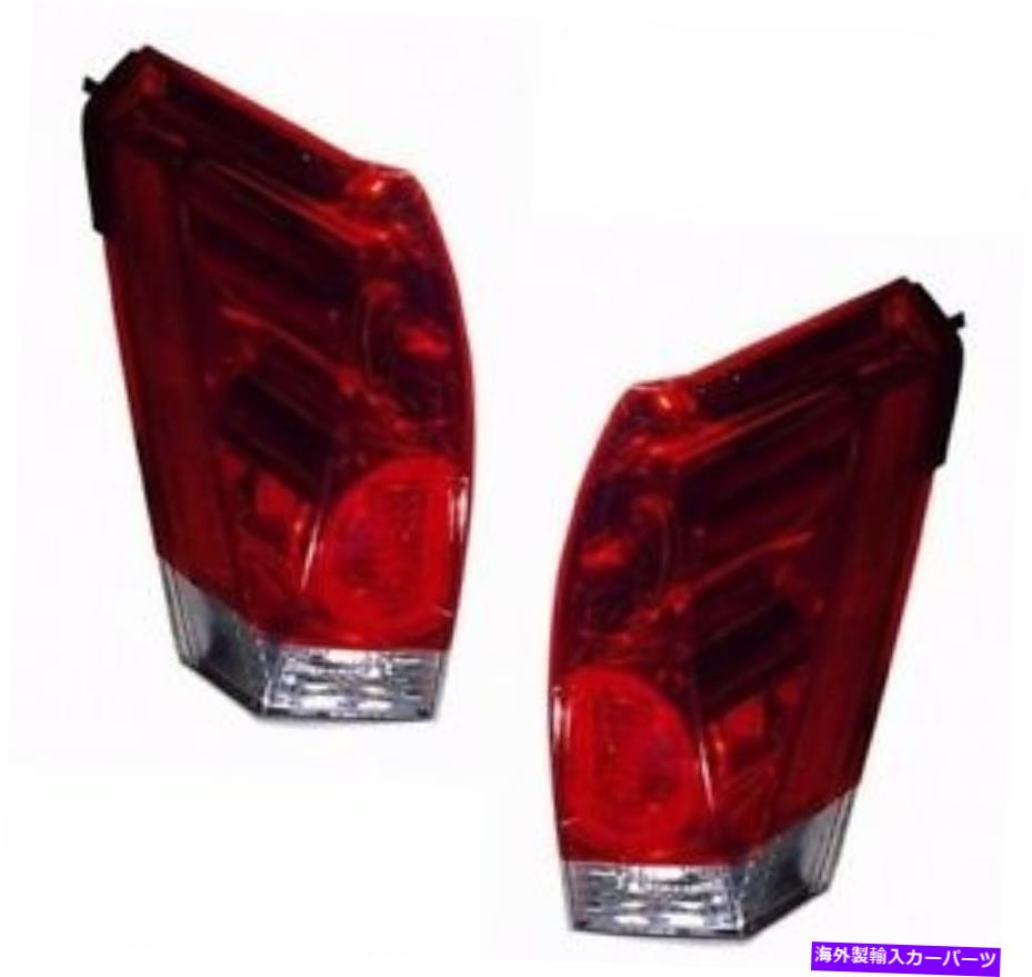 USテールライト Taillights Taillampsブレーキライトライトランプペアセットリアは04-09日産クエスト Taillights Taillamps Brake Lights Lamps Pair Set Rear For 04-09 Nissan Quest【並行輸入品】
