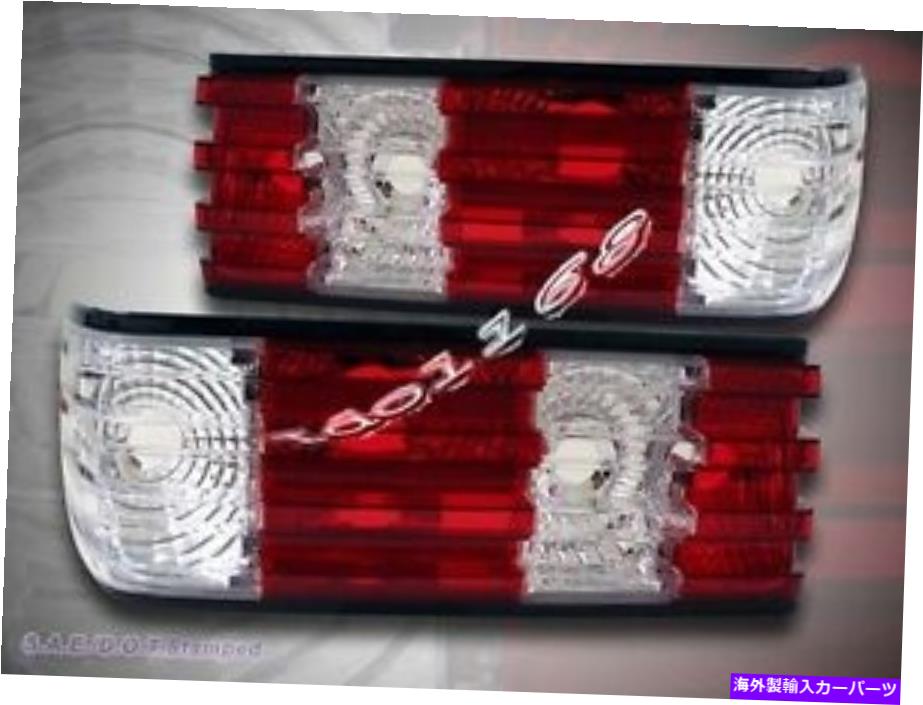 USテールライト 86 87 88 89 90 91メルセデスベンツSクラスW126赤/クリアテールライト 86 87 88 89 90 91 MERCEDES BENZ S-CLASS W126 RED / CLEAR TAIL LIGHTS【並行輸入品】