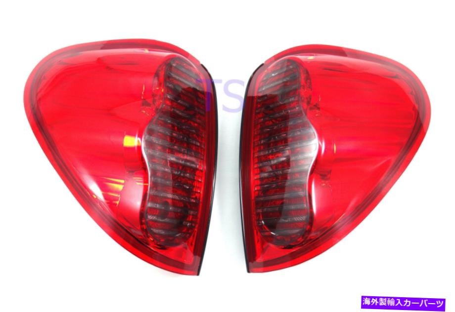 USテールライト ペアレッドスモークレンズLEDテールランプライトMitsubishi Trition L200 2005-2014 UTE Pair Red Smoke Lens Led Tail Lamp Lights Mitsubishi Trition L200 2005-2014 UTE【並行輸入品】