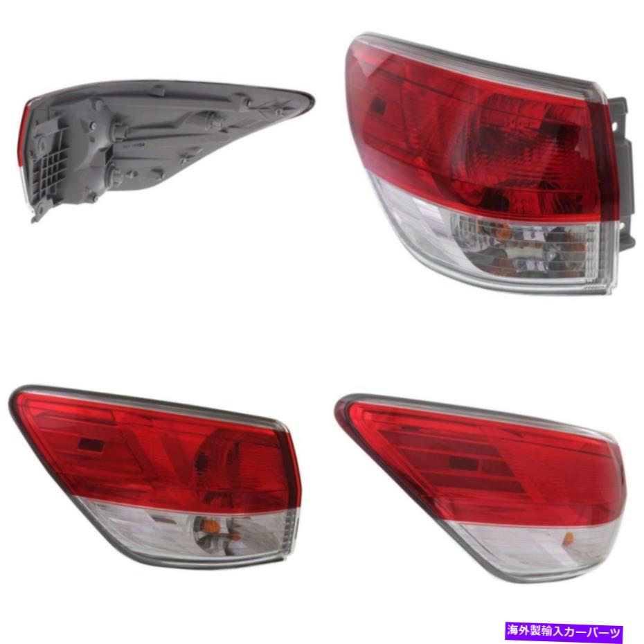 USテールライト NI2804101C 13-15日産パスファインダーCAPAドライバ側のテールライト NI2804101C Tail Light for 13-15 Nissan Pathfinder CAPA Driver Side【並行輸入品】