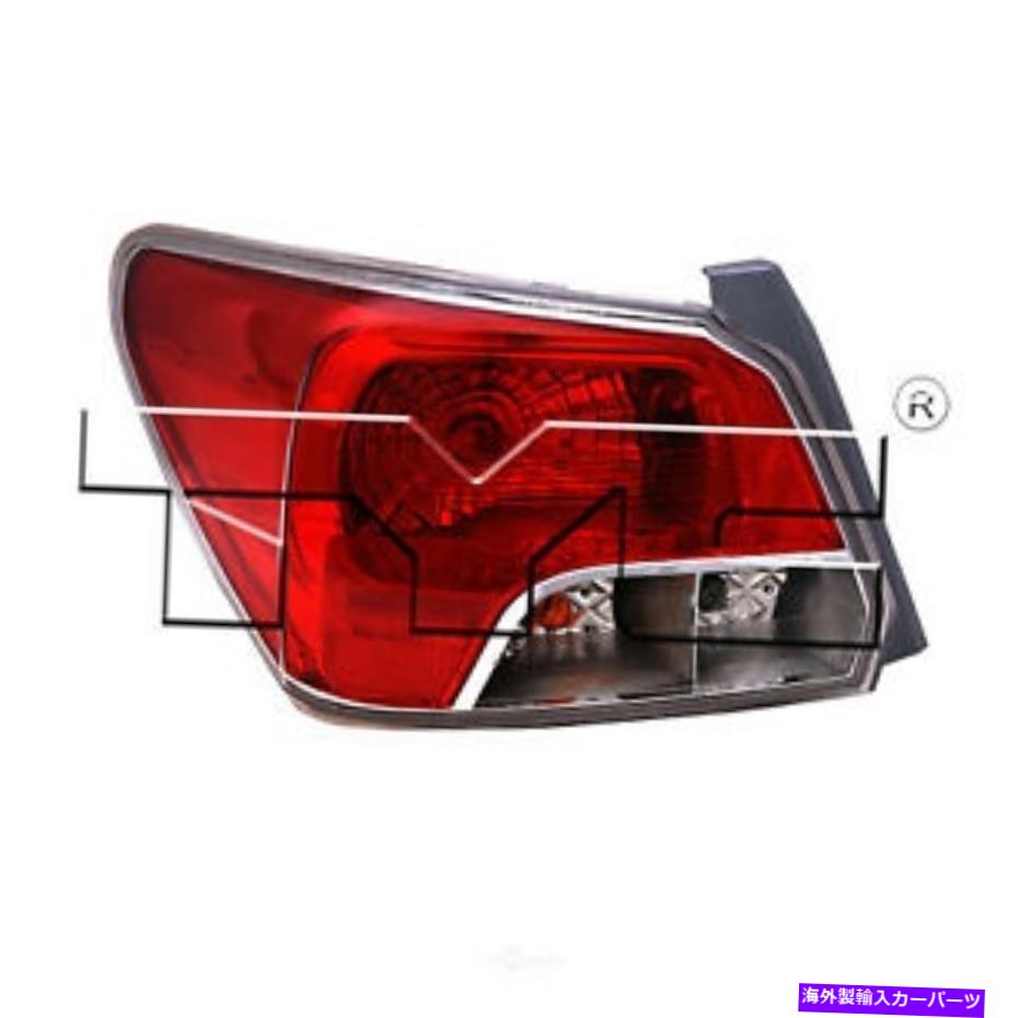 USテールライト テールライトアセンブリ - 通常の左のTYC 11-6500-00フィット12-16スバルインプレッサ Tail Light Assembly-Regular Left TYC 11-6500-00 fits 12-16 Subaru Impreza【並行輸入品】