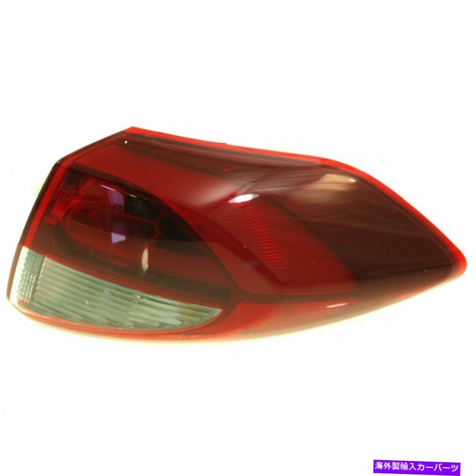 USテールライト 旅客サイドの外側のテールライトアセンブリはヒュンダイツーソンHY2805137 Passenger Side Outer Tail Light Assembly Fits Hyundai Tucson HY2805137【並行輸入品】