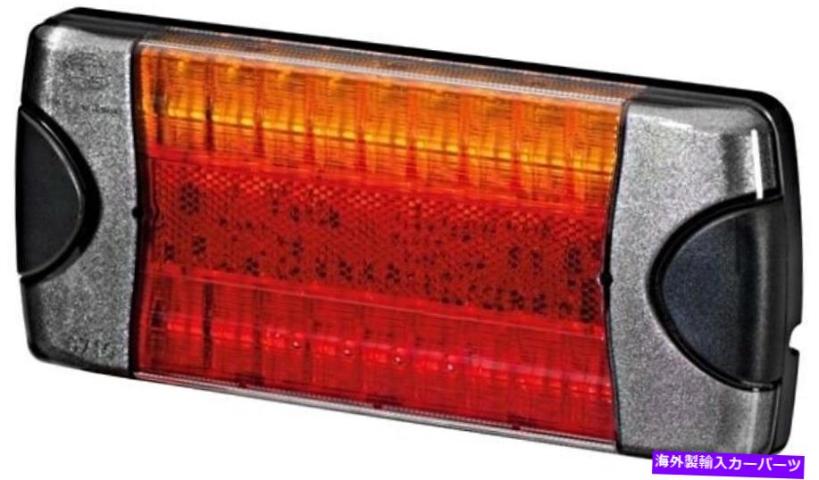 USテールライト Hella Red Yellow LEDテールライトランプ2VA980710-301 HELLA Red Yellow LED Tail Light Rear Lamp 2VA980710-301【並行輸入品】