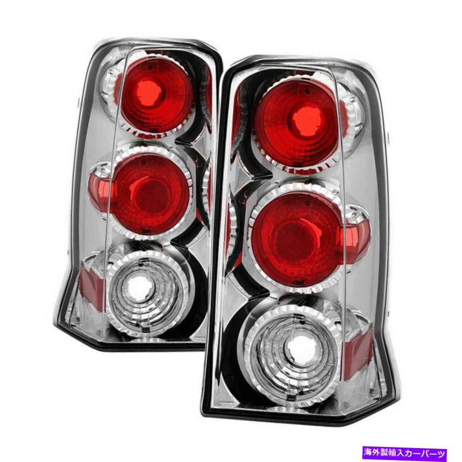 USテールライト キャデラックエスカレードのためのスパイダーALTYD CE02 Cペアクロームユーロスタイルテールライト SPYDER ALT YD CE02 C Pair Chrome Euro Style Tail Lights for Cadillac Escalade【並行輸入品】｜Us Custom Parts Shop USDM
