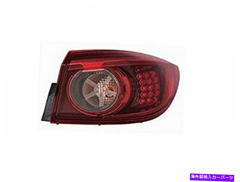 USテールライト 新しいデポ316-1941R-ACマツダ3 2014-2015旅客サイドテールライト New Depot 316-1941R-AC Mazda 3 2014-2015 Passenger Side Tail Light【並行輸入品】