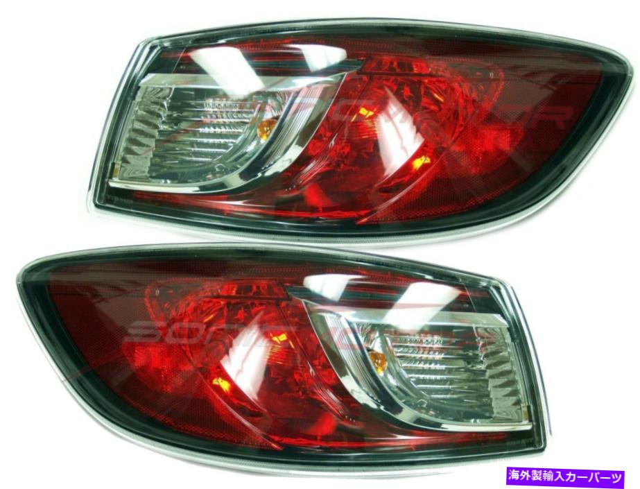 USテールライト 2010-2013 Mazda 3 Sedda 3 Lightsアウタードライバー＆旅客サイドLH + RH For 2010-2013 Mazda 3 Sedan Tail Lights Outer Driver & Passenger Side LH+RH【並行輸入品】｜Us Custom Parts Shop USDM 43,346円