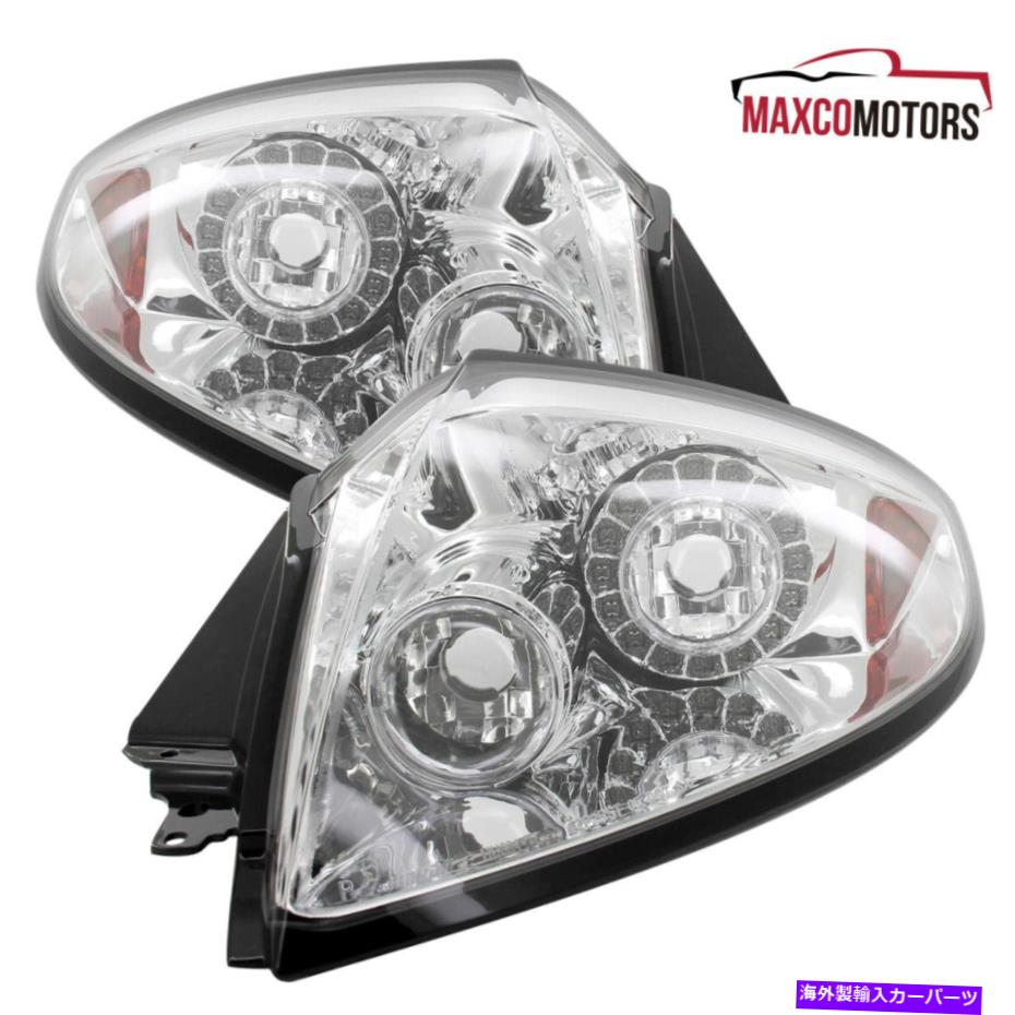 USテールライト 2006-2011三菱エクリプスLEDテールライトリアシグナルブレーキランプペア For 2006-2011 Mitsubishi Eclipse LED Tail Lights Rear Signal Brake Lamps Pair【並行輸入品】